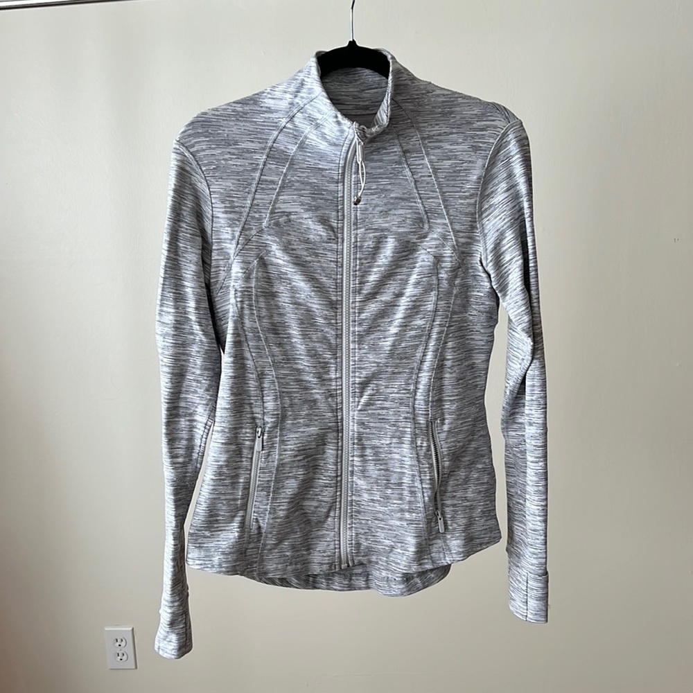 Grey Lululemon Zip Up